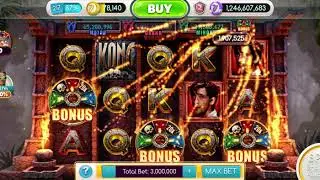 MyVEGAS Slots Huge Bonus Win with Kong!