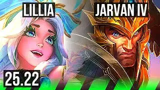 LILLIA vs JARVAN IV (JGL) | 13/1/19, 56k DMG, Legendary | EUW Master | 25.22