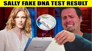CBS Y&R Spoiler Sally is the one who changed the DNA result - Don't want the baby to be Nick's child