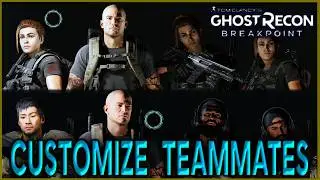 Customize Teammates Step by Step Ghost Recon Breakpoint