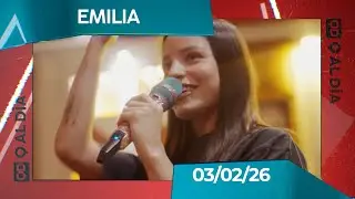 EMILIA PARTICIP&Oacute; COMO INVITADA EN EL SHOW DE CINDY CATS