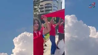 AYTV nin Moskva şəhəri &uuml;zrə aparıcı m&uuml;xbirı Nisə Aslan Sadiqinin reportajı