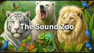 Cute Animal Sounds for Kids | Learn Pets, Birds & Wild Animals 🐱🦜