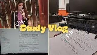 Busy Day Studying | University Student In Greece | Aesthetic No Talking Vlog | XGoldy