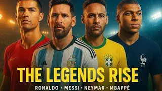 The Rise of Football Legends | Ronaldo, Messi, Neymar & Mbapp&eacute; Documentary #Football #documentary 