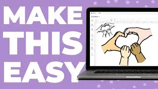 How to contour inside of Cricut Design Space - Easy and Quick