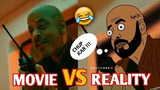Jawan movie vs reality funny spoof animation video / 2d animation #jawan @llmultilandll