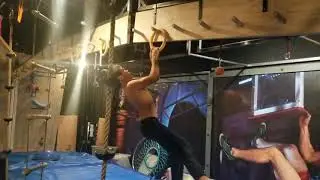 American Ninja Warrior Jr training video 8 Year old Logan Zhang