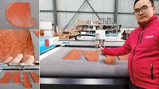 CNC Leather Cutting Machine | Automatic Cutting Machine for Fabric | Automatic Fabric Cutting