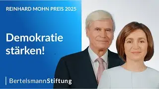 Reinhard Mohn Preis 2025 &ndash; Impressionen der Preisverleihung