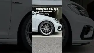NEUSPEED RSe102 + Hankook ventus S1 evo3 VW GOLF7 5 R #Shorts