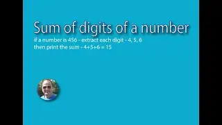 sum of digits