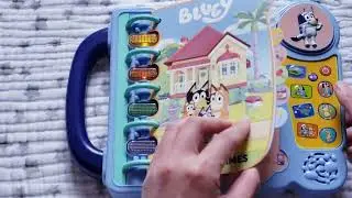 Happy Owl ABC Toy Showing | Vtech Bluey's Book of Games