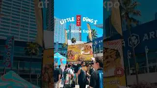 Food Vendor at Anime Expo 2025 BTS 🍿🐣