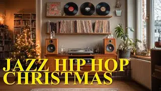 Winter Night Jazz Hip Hop ❄️ Cozy & Calm Beats (No mid-roll ads❌)