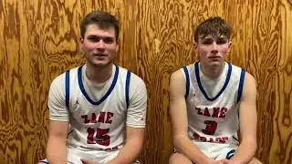 Zane Trace&rsquo;s Landon Robinson and Grady Stewart discuss district quarterfinal win over Nelsonville