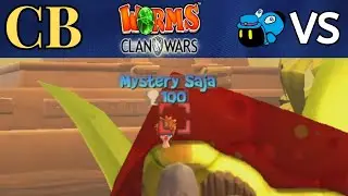 CB VS Mr. B in Worms Clan Wars!