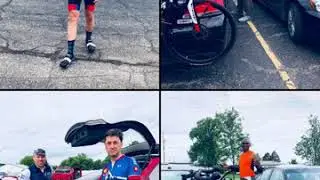 Major Taylor Cycling Club , Columbus, Ohio.   Day-1 TOSRV