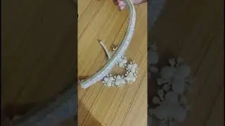 hair band making video ✨#hairaccessories #diy #diyhairstyle