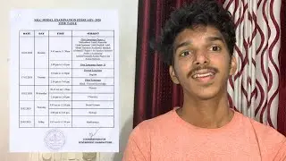 SSLC Model Exam Time Table😫The Reality!! How to Study 📚 Study Tips🤩Public Exam | Abhinav AK