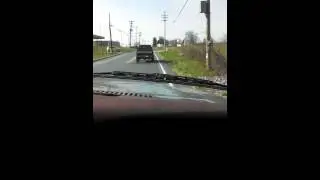 Ford pushing a Chevy that's bad
