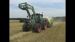 Claas Quadrant 3200 + Fendt Vario 716 Testdrive