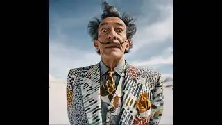 Dali Inspired Surreal AI Video made using Heygen
