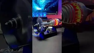 love this jet engine model kit.#jetengine #toys #modal #3dprinting #turbine