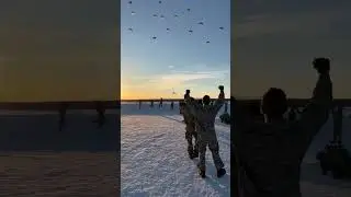 US soldier forced to deploy reserve parachute