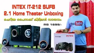 Intex IT 212 40 Watt Bluetooth Home Theatre Un Boxing 2.1 Channel