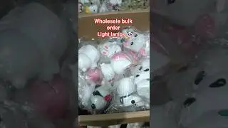 Wholesale bulk order🤍Panda light🐼#wholesale #gift #accessories #koreanaccessories #trending #shorts