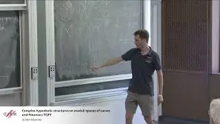 Julien March&eacute;:  Complex hyperbolic structures on moduli spaces of curves and Fibonacci TQFT