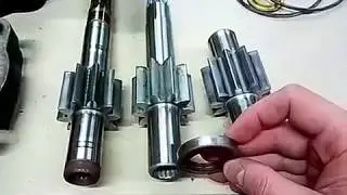 Bomba hidráulica de engrenagens - trocando vedações pt 2