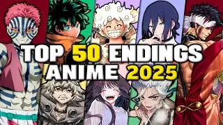 TOP 50 ANIME ENDINGS OF 2025