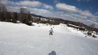 Coral Skiing at Sir Sam's Halliburton, Ontario