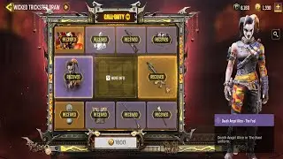 New wicked Trickster draw cod mobile