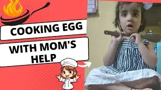 &ldquo;Toddler Cooking Fun! 3-Year-Old Breaks Eggs and Mixes Like a Mini Chef 🍳&rdquo;  