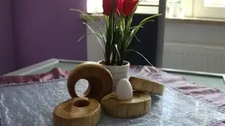 Wooden Egg cups