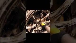 NISSAN GTR R35 Wheels Deep clean #detailing #asmr #nissangtr