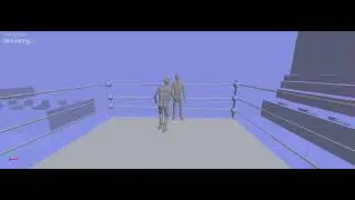 Hardcore Wrestling - Endorphin Animations Preview (Rope Hung Flatliner)