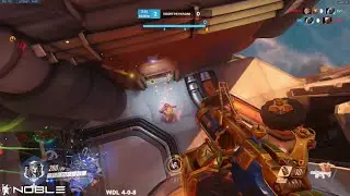 AQUAMARINE JUNKRAT GAMEPLAY OVERWATCH SEASON 31 TOP 500