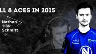 CSGO - EnVyUs NBK all 8 aces in 2015!