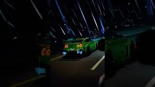 Neon Green Nissan GTR Spitting Flames 🔥 | Insane Sound & B-Roll Cinematics! #shorts #cars #supercars