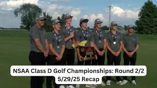 NSAA Golf Class D State Tournament Recap | Creighton Calvin Wilmes Wins Title in 4-Hole Playoff!