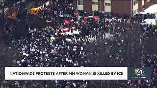 Nationwide protests after MN woman killed by ICE