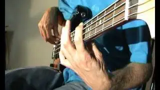 The Trammps - Disco Inferno - Bass Cover