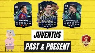JUVENTUS PAST & PRESENT TEAM DESTROYS ULTIMATE TOTS FUT CHAMPS! | EA FC 24