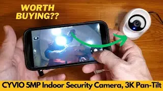 CYVIO 5MP 3K Pan‑Tilt Security Camera Review &ndash; AI Motion, Human Tracking & Color Night Vision