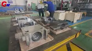 How do the chocks make in the workshop?The Processing of facrication chocks
