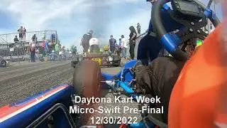 2022 Daytona Kart Week Day 2 Micro-Swift Pre-Final
